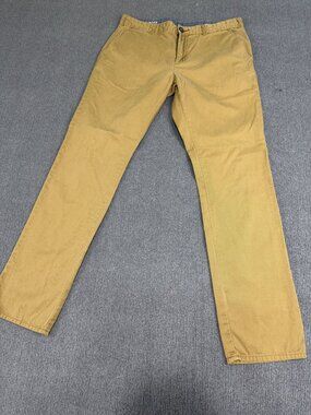 Bullhead Denim Co. Mens Khaki Skinny Pants 31x32